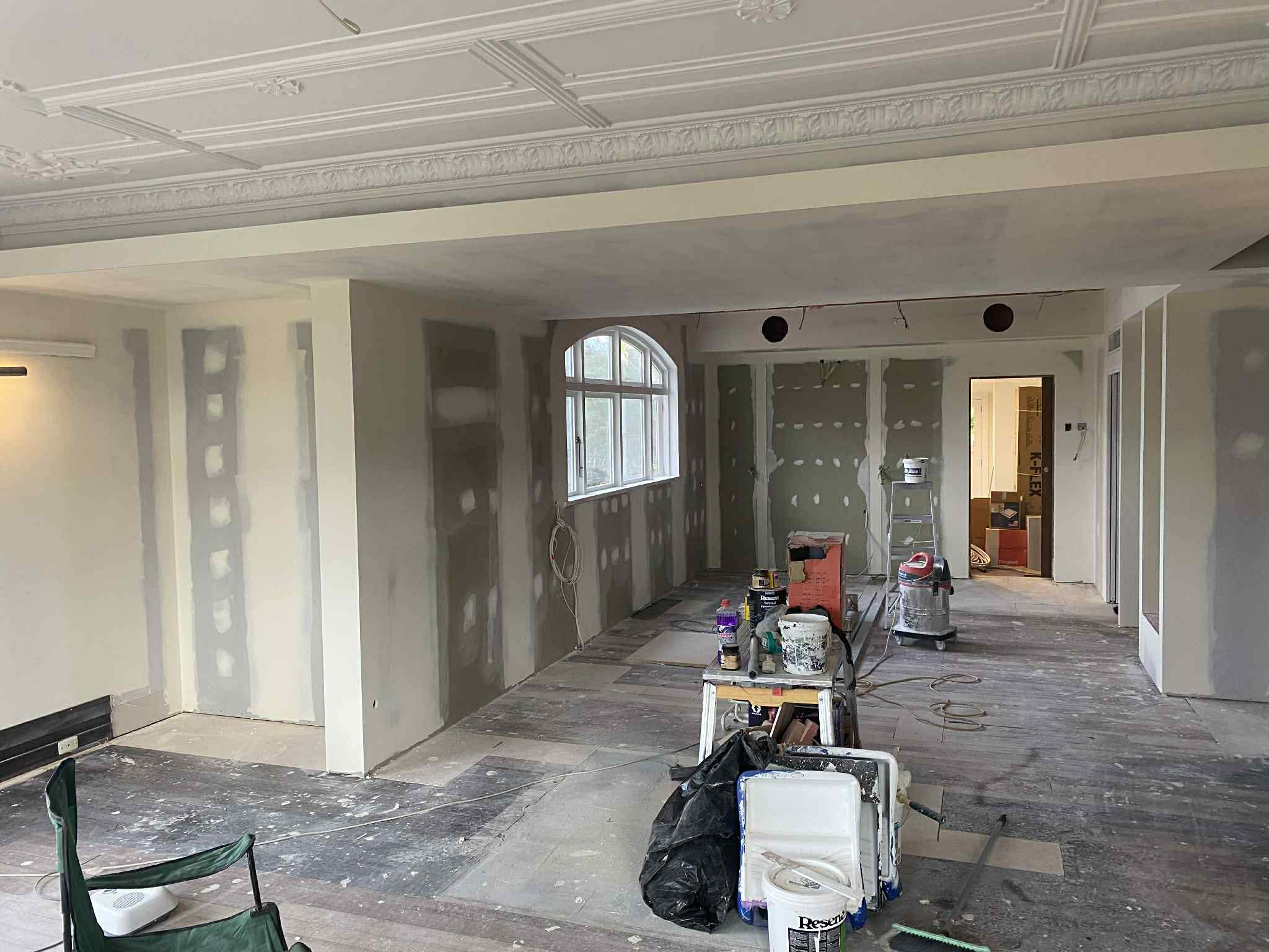 Recent gib stopping project